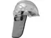 Inuteq Neckcool Helmet Basic Koelnekflap Zilver