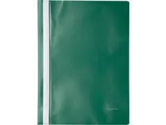 snelhechtmap ft A4 PP groen, pak van 25 stuks