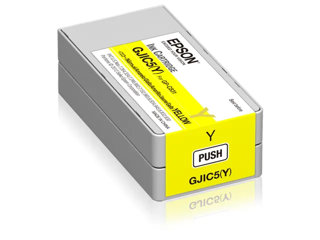 GJIC5(Y): Ink cartridge for ColorWorks C831 (Yellow) (MOQ=10)