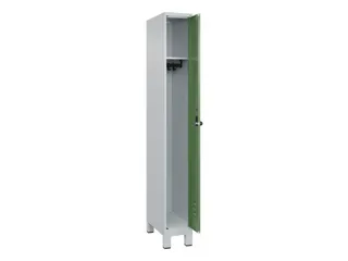 locker,HxBxD 1950x250x500mm,1vak,vak B 250mm,draaigrendel,voeten - 2