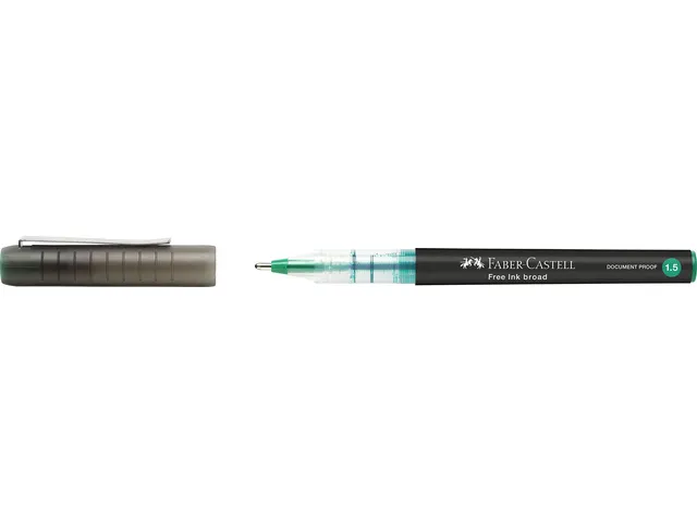Inktroller Faber-Castell 1.5mm groen