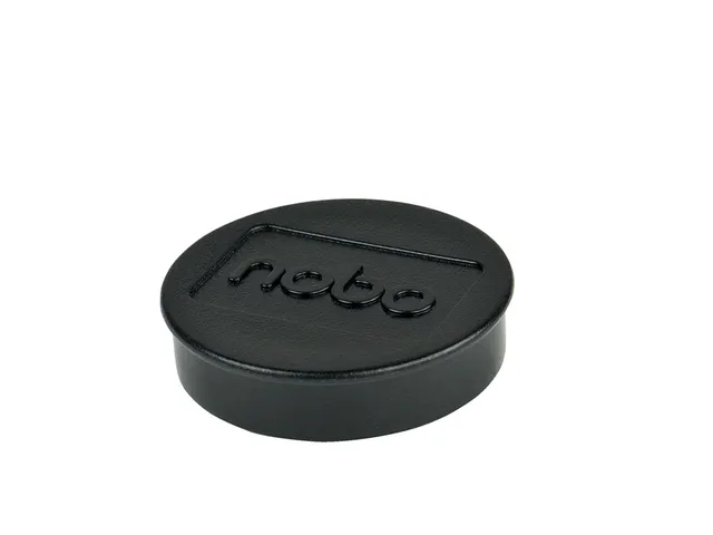 Magneet Nobo 38mm zwart 10 stuks