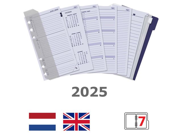 Agendavulling 2023 Kalpa Personal jaardoos 7dagen/2pagina's | Jaarartikelen.nl