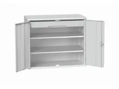 universele kast,HxBxD 1000x1300x550mm,2xStalen bodem,1lade(n)