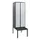 Dubbeldekse dekenkist,HxBxD 1950x600x815mm,2x2vak.,vak B 300mm