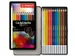 Crayon craie pastel STABILO CarbOthello assorti boîte 12 pièces