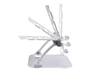 Verstelbare ergonomische laptopstandaard aluminium tot 10kg - 5