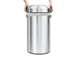 Afvalbak Urban Bin 120 liter Mat RVS - 4