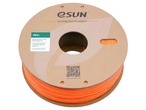eSUN 3D printer Filament ABS+ 1,75mm Oranje 1kg