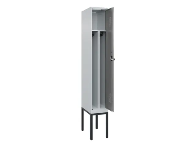 locker voor scheiding van kleding,HxBxD 2120x300x500mm,1vak