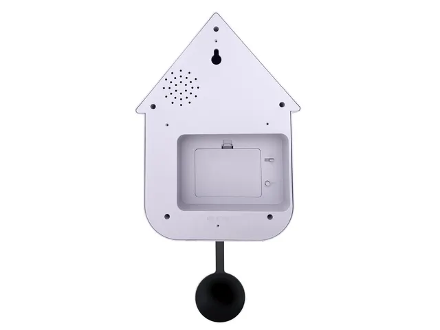 Wandklok NeXtime Twitter 21,5x41,5 cm lavendel