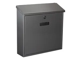 Brievenbus Monaco Inox met naamplaatje incl. 2 sleutels 36.8x36.5x10cm - 6