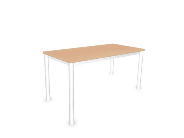 In hoogte verstelbaar bureau,HxBxD 720-840x1200x600mm,NE-esdoorn