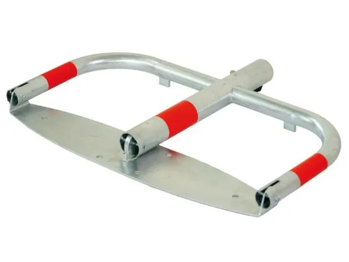 flexibele parkeerbeugel,HxBxD 520x770x150mm,staal,grijs