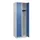 locker,HxBxD 1850x600x500mm,2vak,vak B 300mm,cil.-slot,staand op vloer