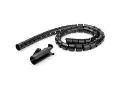 1,5M Kabelgoot Spiraal Inclusief Kabelklem 45Mm Diameter