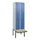 Dubbeldekse dekenkist,HxBxD 2120x600x815mm,2x2vak.,vak B 300mm