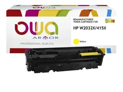 Tonercartridge OWA alternatief tbv HP W2032X geel