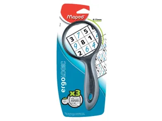 Loep Maped Ergologic 3x vergroting 75mm blister - 4