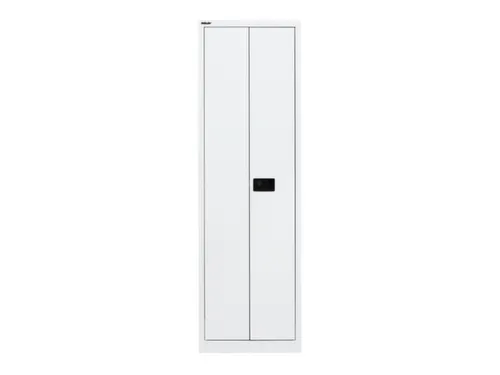 kantoorkast openslaande deuren HxBxD 1950x600x400mm Stalen Verkeerswit