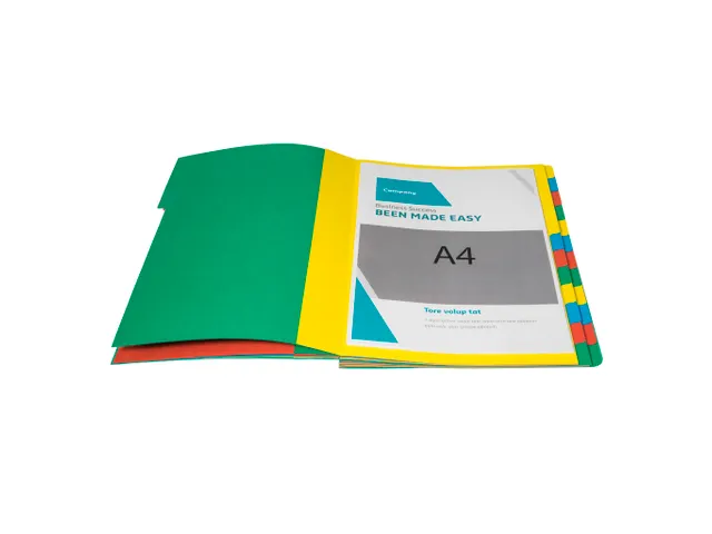 Sorteermap Harmonika vensters 24vak ass