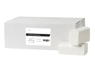 Papieren Handdoek Multifold cellulose 2-laags Wit FSC - 1