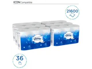 Toiletpapier Kleenex 2-laags 600vel wit 8441 - 3