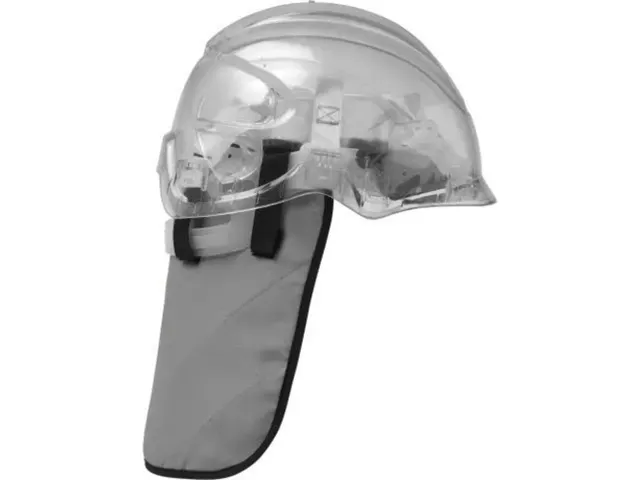 Inuteq Neckcool Helmet Basic Koelnekflap Zilver