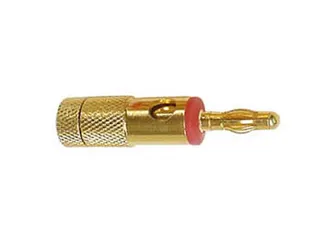 Bananaalspangers 4mm Goud - Rood - 1