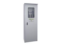 gasflessenkast v. 2xØ 220mm fles HxBxD 2150x700x400mm m. dak
