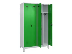 PBM-locker,HxBxD 1950x1200x500mm,4vak,vak B 300mm,draaigrendel