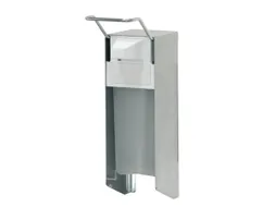 Zeepdispenser Desinfectiedispenser RVS 500ml korte beugel Ingo-man