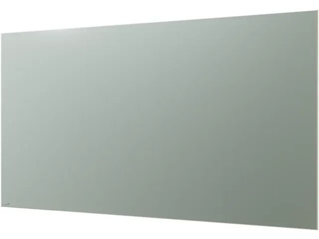 Mat Glasbord 100x200cm Sage Green rechte hoeken