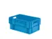 Bac Gerbable/emboîtable Norme Europe Pp Hxlxl 270X600X400Mm 50L Bleu