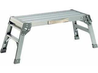 Werkplatform,Aluminium Geanodiseerd/Geribbeld - 2