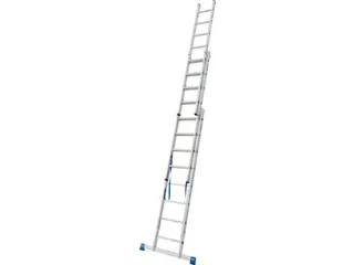 multifunctionele telescoopladder,3x8,sporten,balk L 2,3-5,2m,aluminium - 3