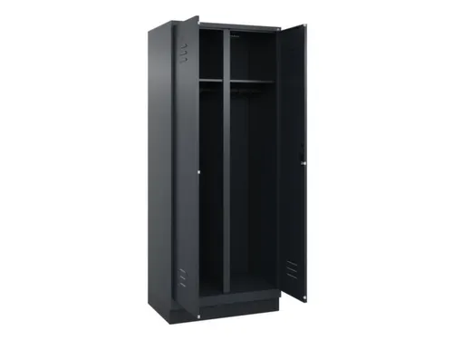 locker voor scheiding van kleding,HxBxD 1950x800x500mm,2vak