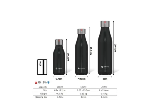 Thermosfles Les Artistes Paris 500ml Chupa Kiss