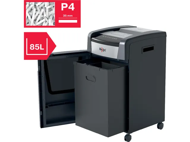 Momentum Extra XP422+ papiervernietiger 85L zwart