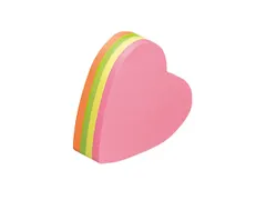 Info Shaped Sticky Notes 70x70 Hart Assorti 200 Vel