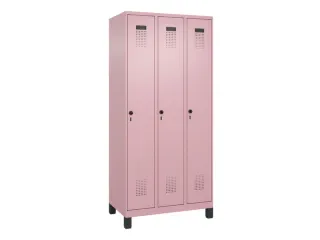 locker,HxBxD 1950x900x500mm,3vak,vak B 300mm,draaigrendel,voeten - 3