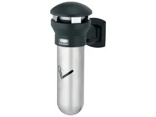 Rubbermaid wandasbak Infinity 46x30cm roestvrij metaal zwart zilver - 1