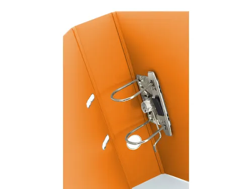 Ordner Kangaro A4 2 rings 75mm PP/Papier oranje