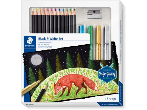 Black & White Set, set van 17 stuks