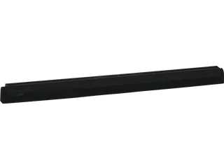 Cassette Voor Klassieke Vloertrekker Zwart 60cm - 1