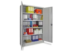 grootvolumekast met openslaande deuren,RAL7035,front RAL7016