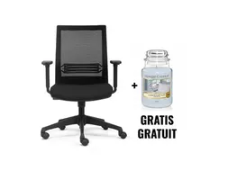 Actie Euroseats 2026 bureaustoel Evora + gratis Yankee kaars