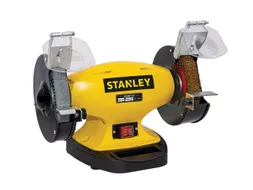Stanley bankslijper 330 W met slijpschijf en borstelwiel