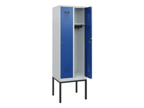 schoollocker,HxBxD 1950x600x500mm,2vak,vak B 300mm,cil.-slot