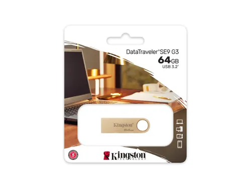 64GB 220MB/s Metal USB 3.2 Gen 1 DataTraveler SE9 G3